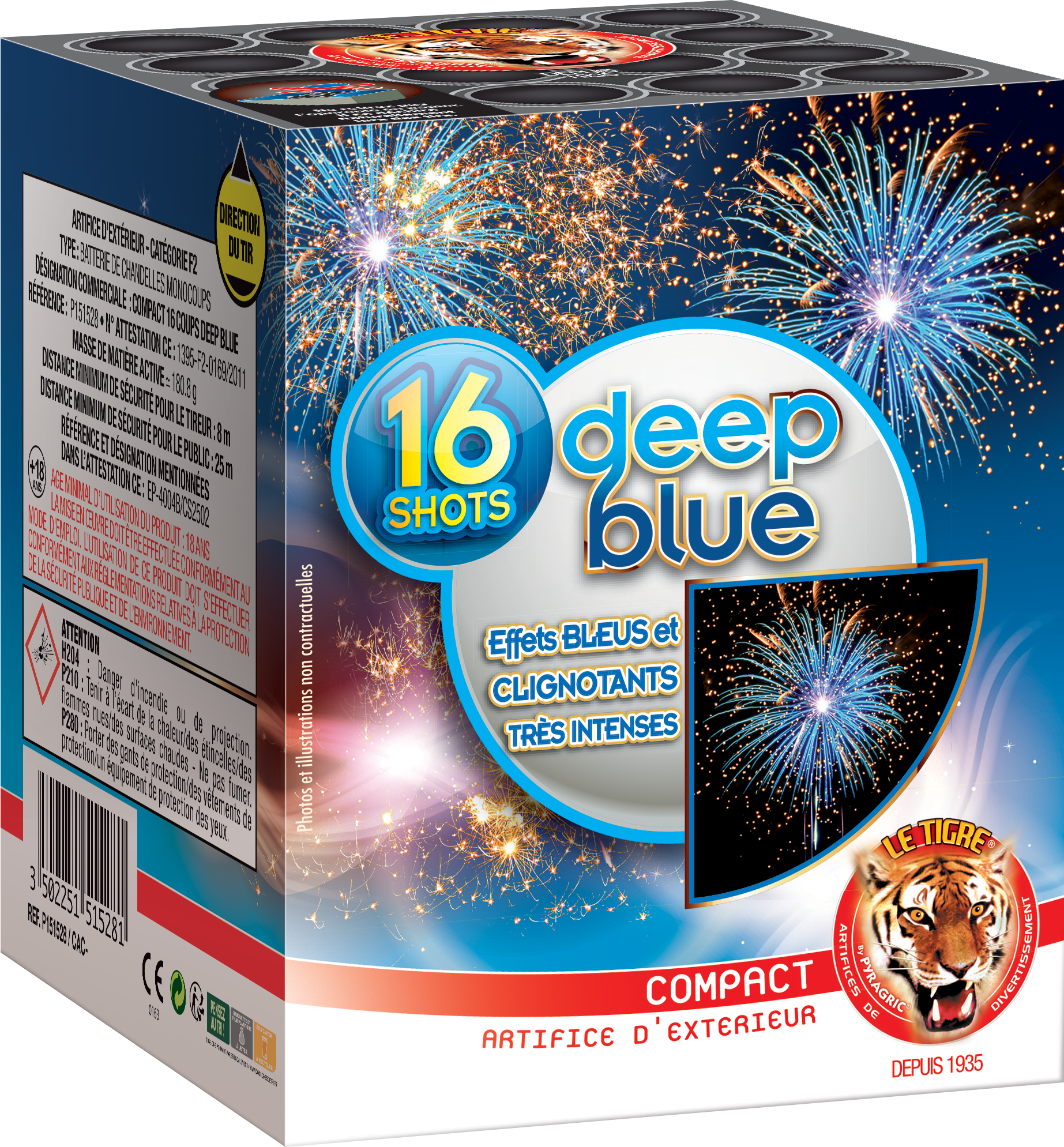 COMPACT DEEP BLUE - P151528